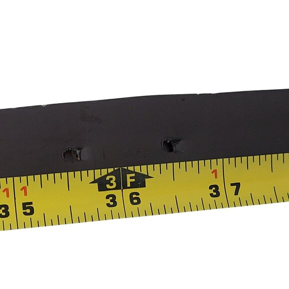 Vtg Liz Claiborne Tan Leather Pony Hair Belt Sz XL Cowgirl Boho Rodeo India - Picture 6 of 12